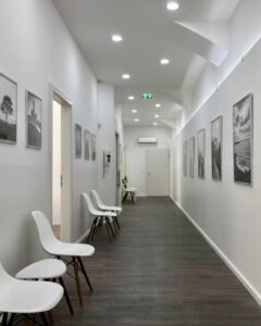 An image of the hallway of the Ordination Dr. Daniel Stroj